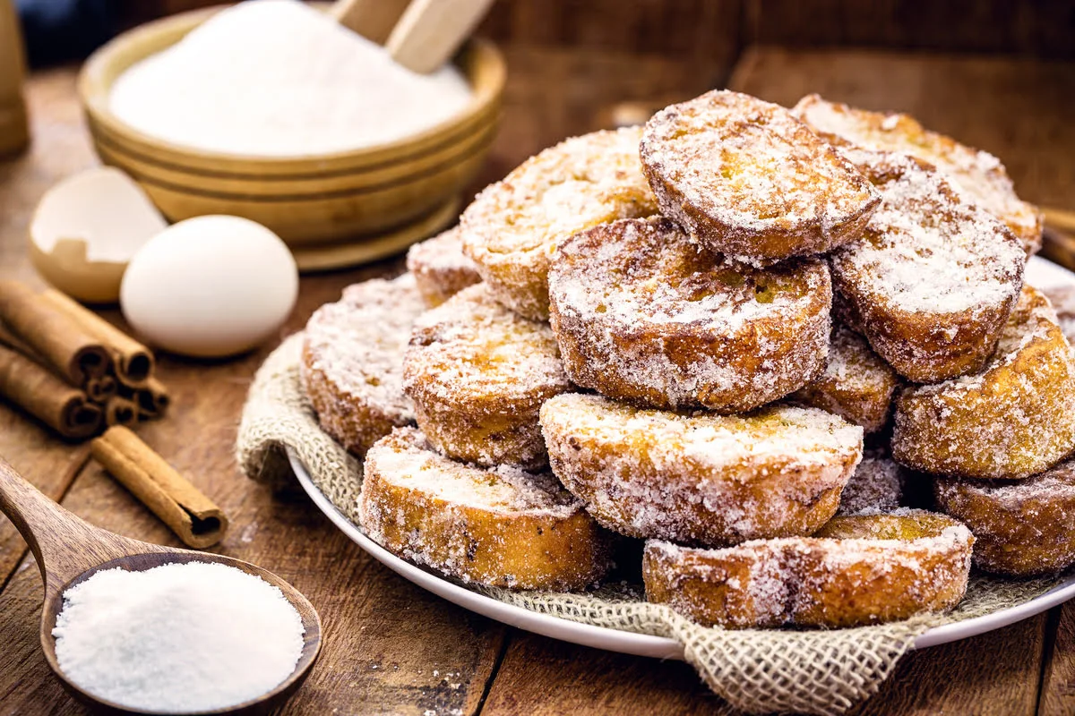 Rabanada de forno