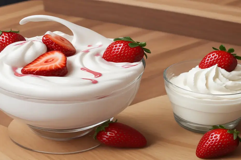 Mousse de Leite Ninho com Morango