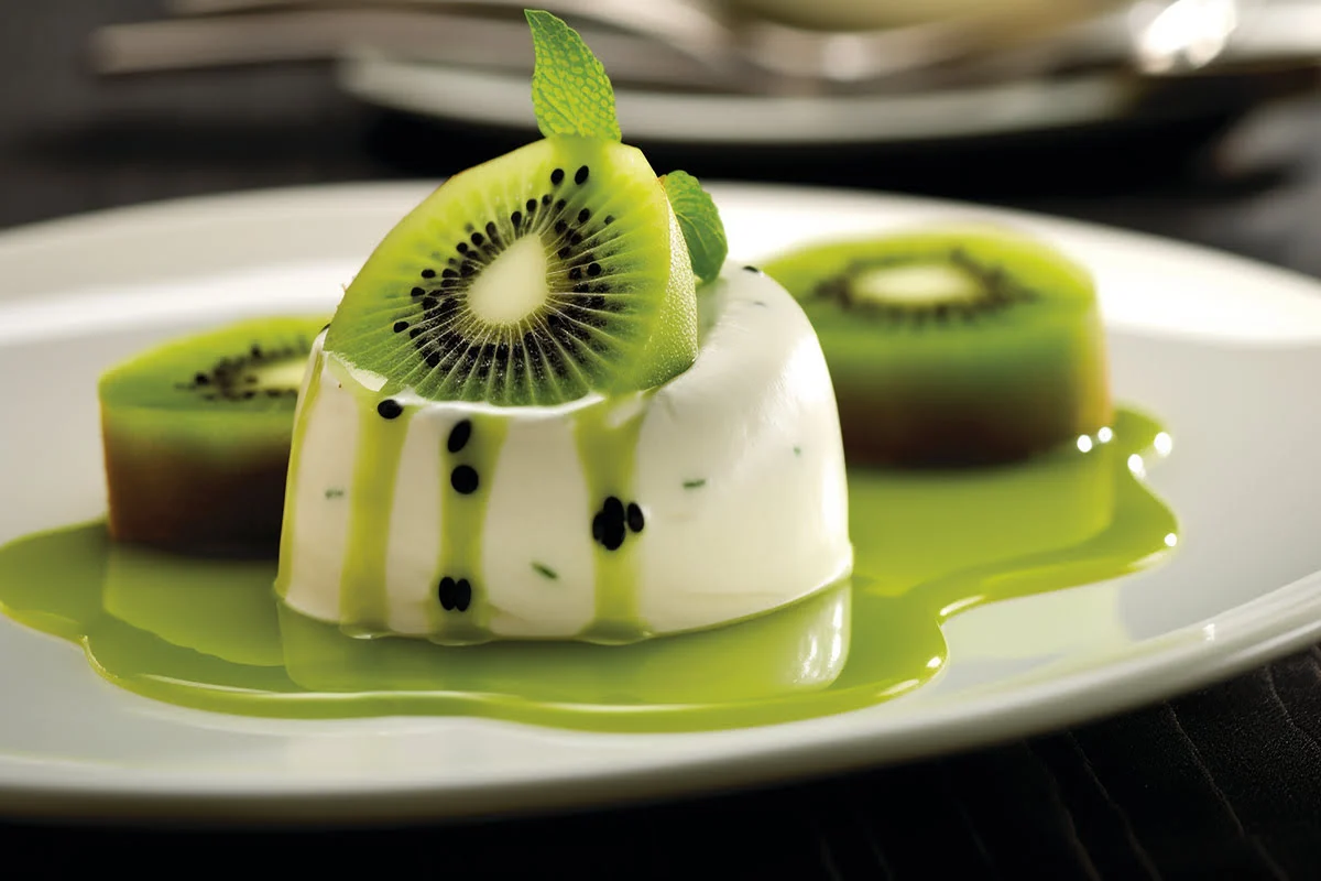 Mousse de kiwi