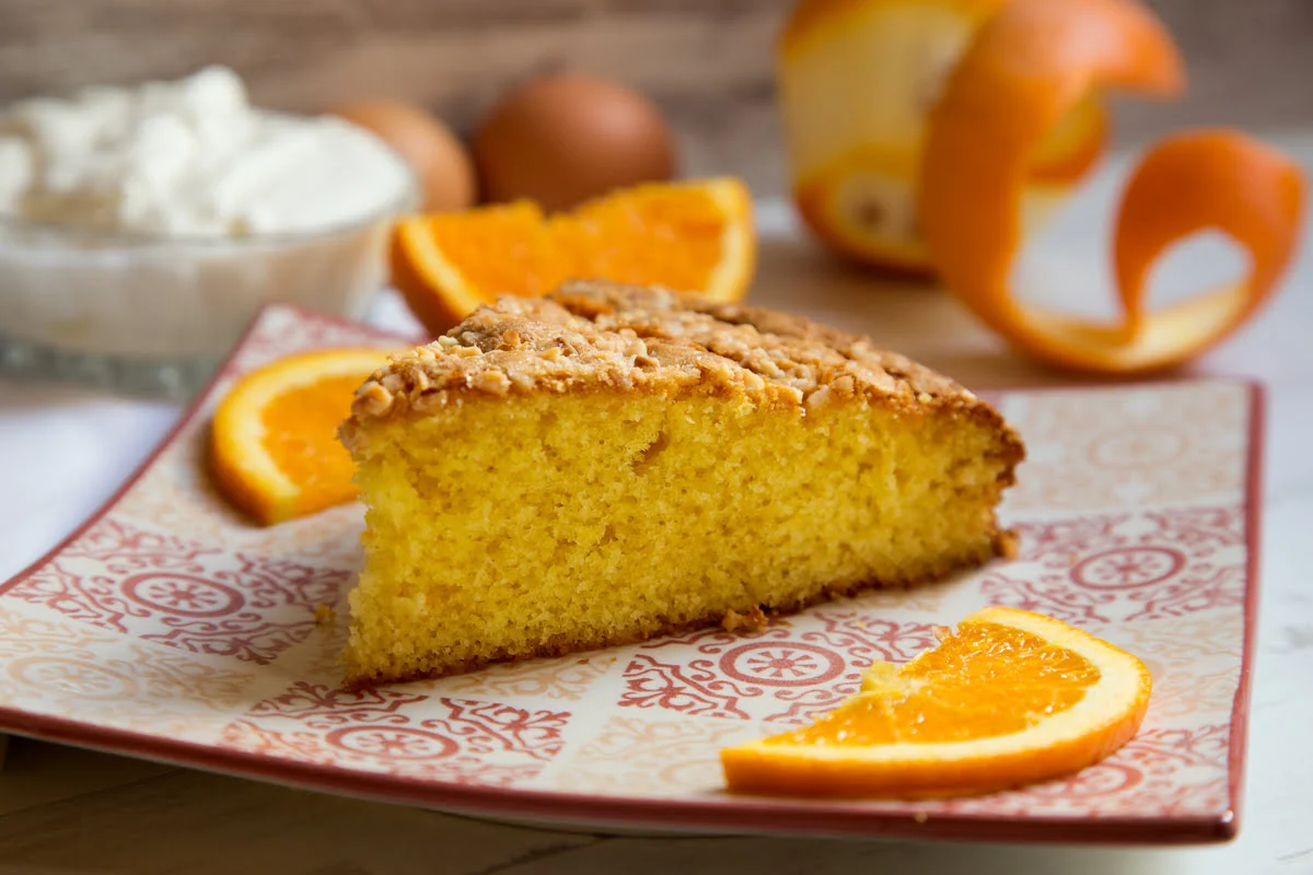Bolo de Laranja com Cenoura