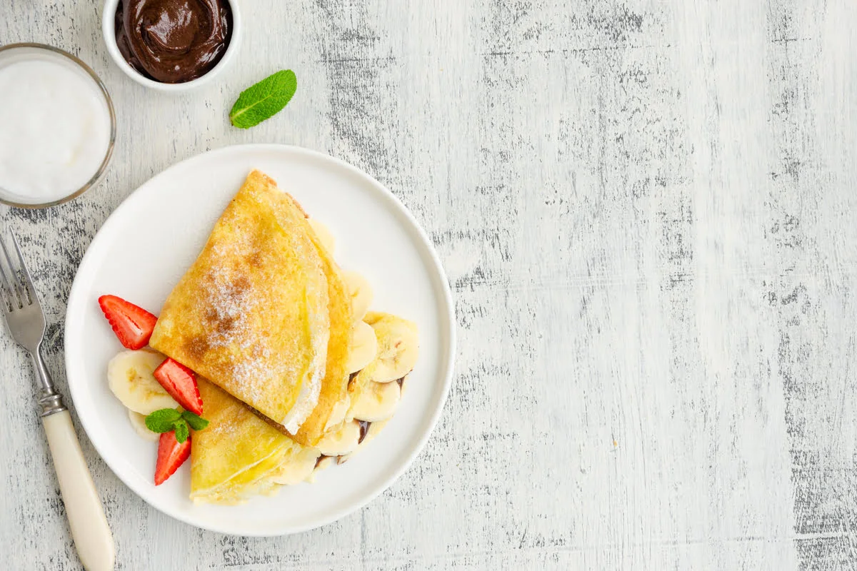 crepe de aveia