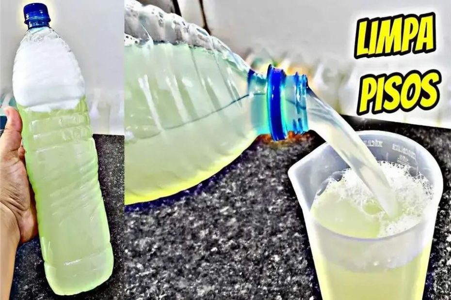 limpa pisos caseiro