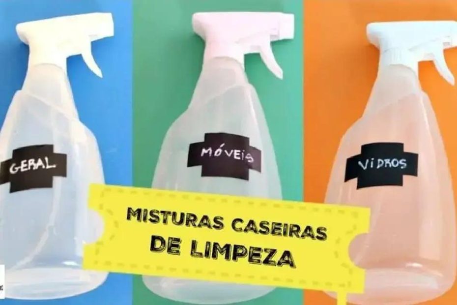 misturas caseiras para limpeza