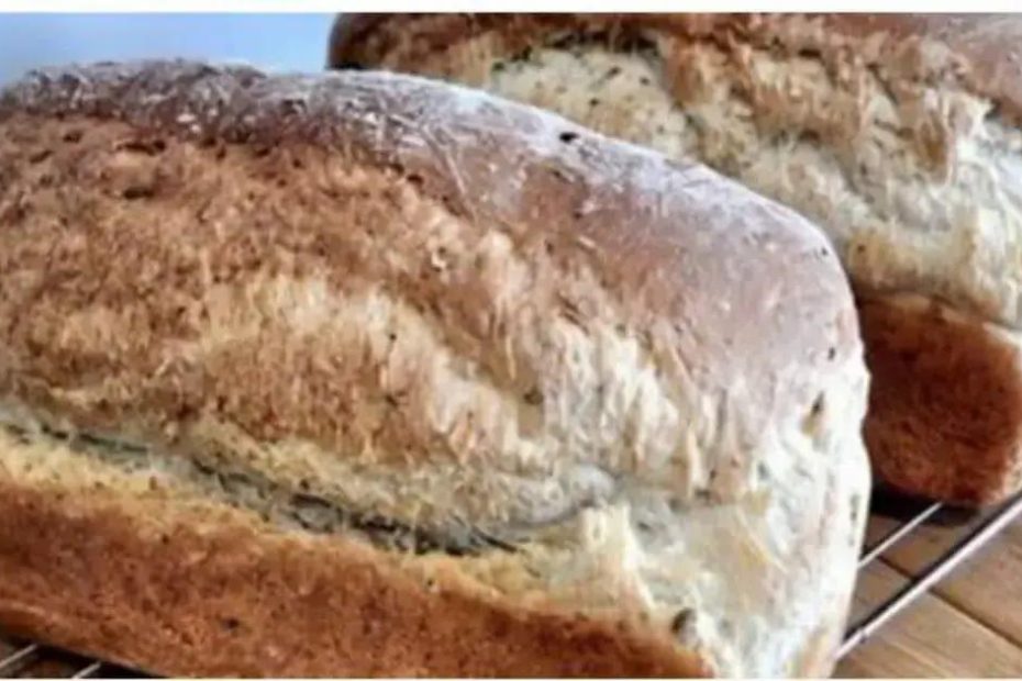 pão caseiro com aveia