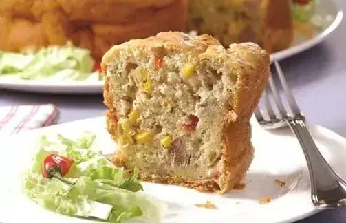 receita de bolo salgado de atum para diabéticos