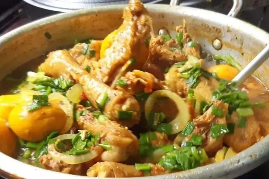 Receita de Frango Caipira