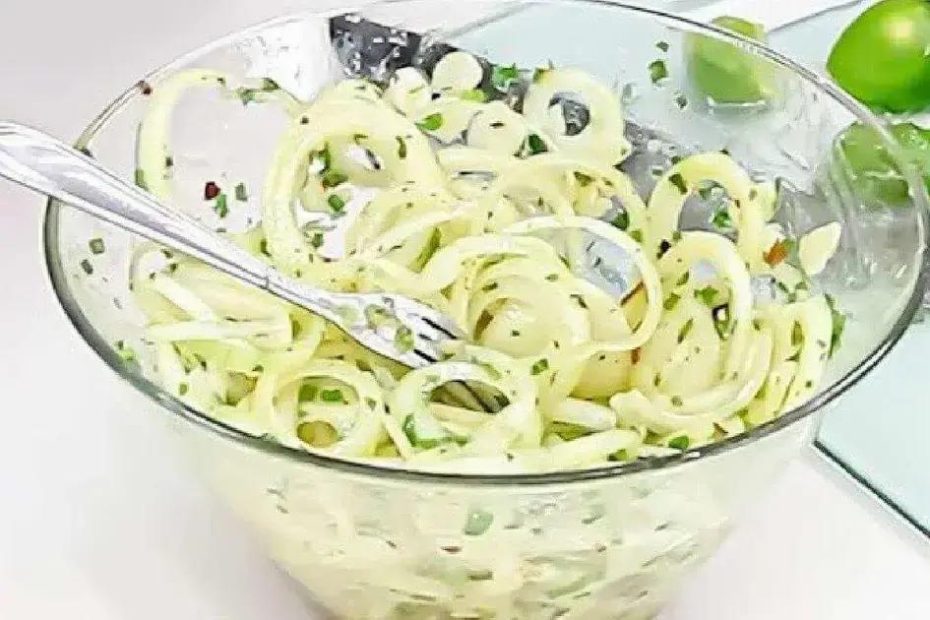 salada de cebola