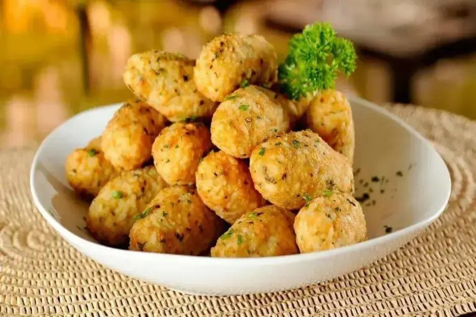A palavra chave com base no artigo fornecido é bolinho de arroz integral.