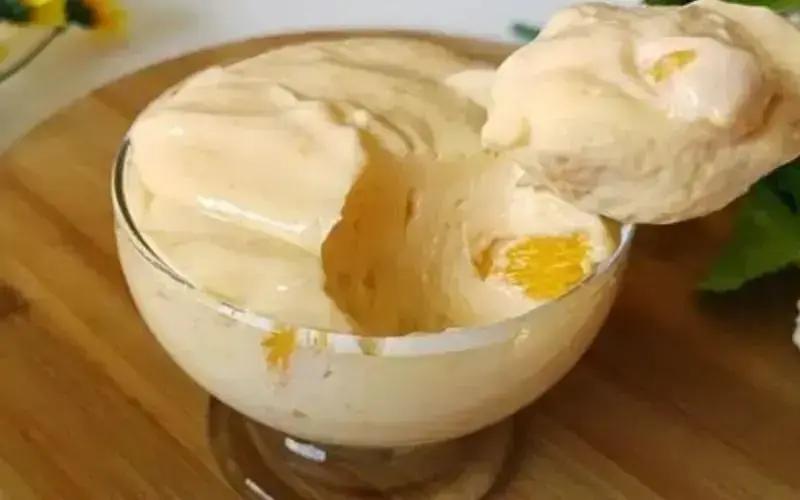 A palavra chave com base no artigo fornecido é Mousse de Manga Cremoso.
