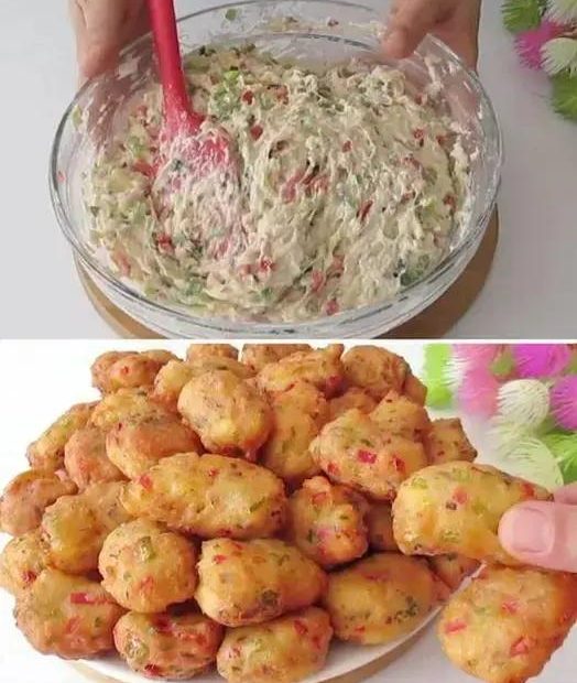 Bolinho de Arroz Recheado