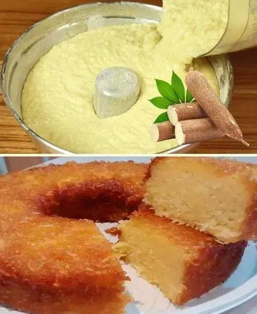 Bolo de Aipim Cremoso