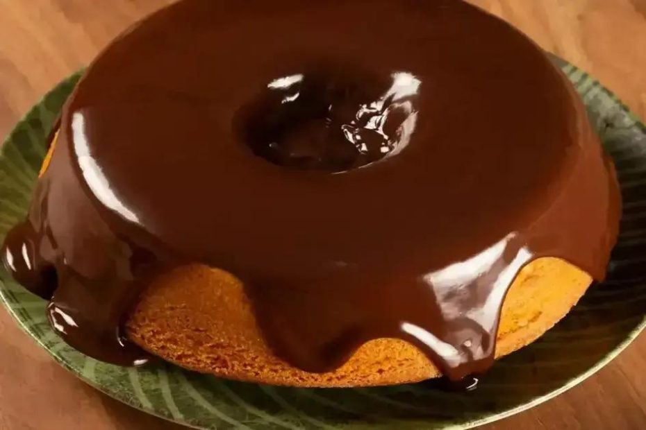 bolo de cenoura sem lactose