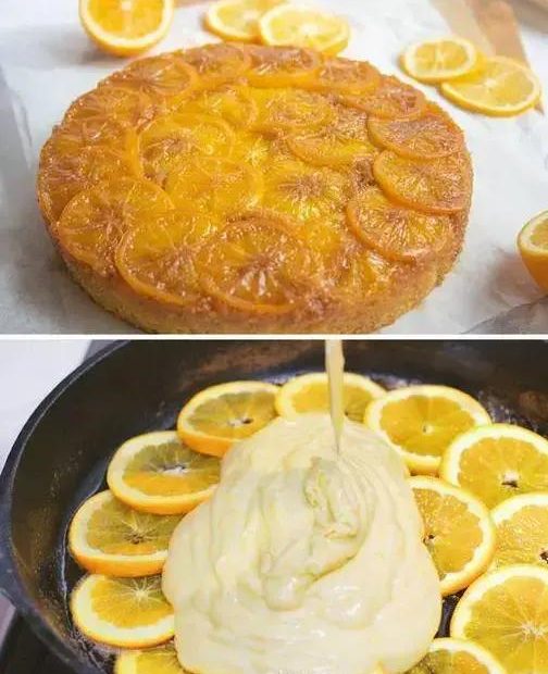 Bolo de Laranja Invertido