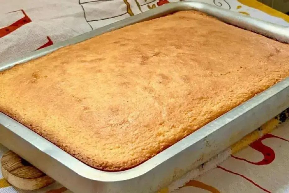 bolo sem farinha