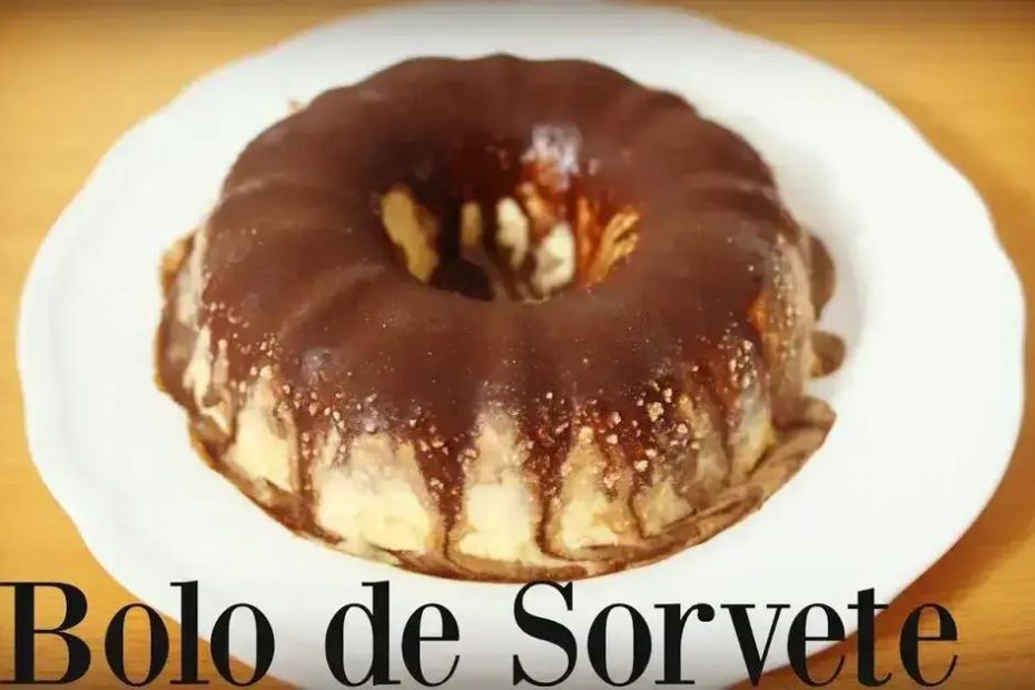 Bolo sorvete
