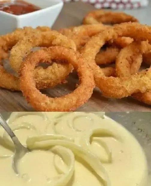 Cebola Empanada Crocante com Parmesão