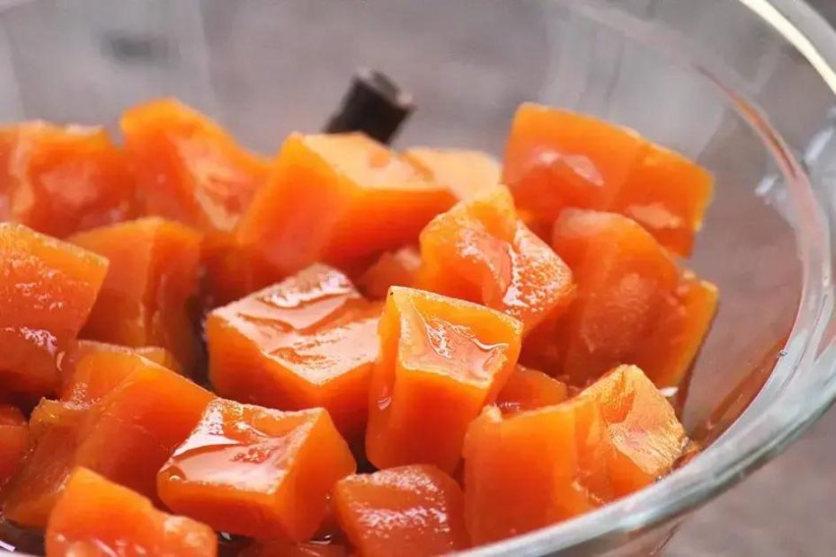 Doce de Abóbora com Cal