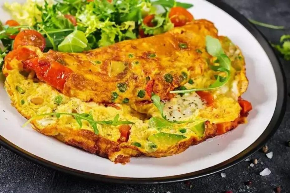 Omelete de legumes