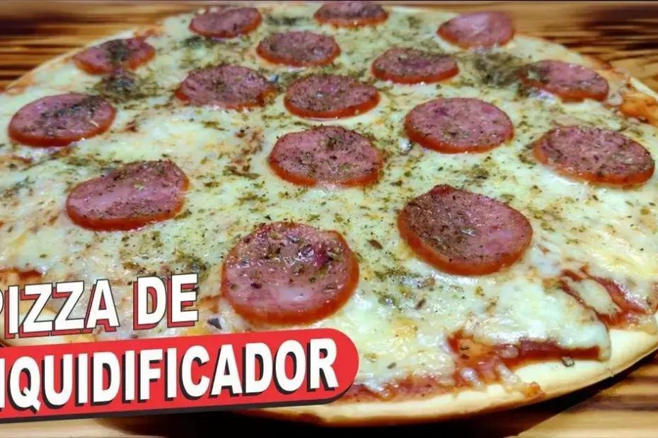Pizza de Liquidificador