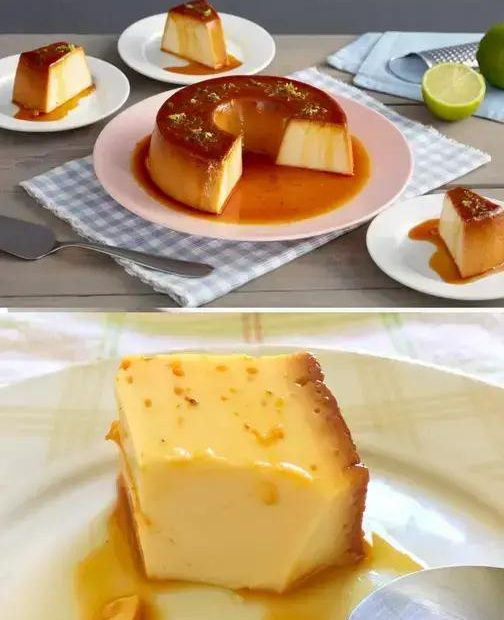 Pudim de Limão