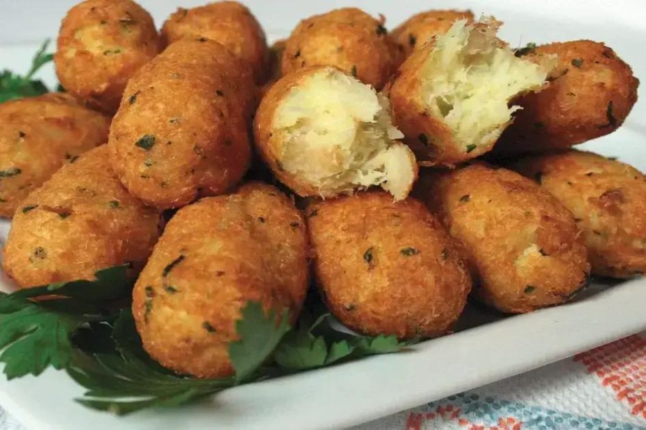 receita de bolinho de bacalhau