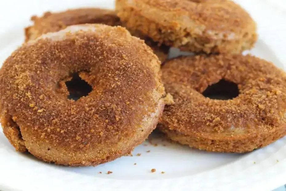 rosquinhas de coco e farinha de amêndoa
