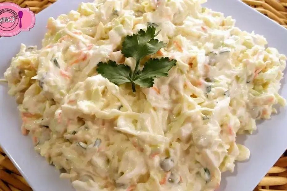 Salada de Repolho Cremoso