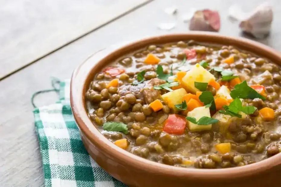 Sopa de lentilha