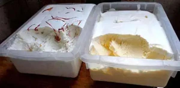 sorvete de gelatina