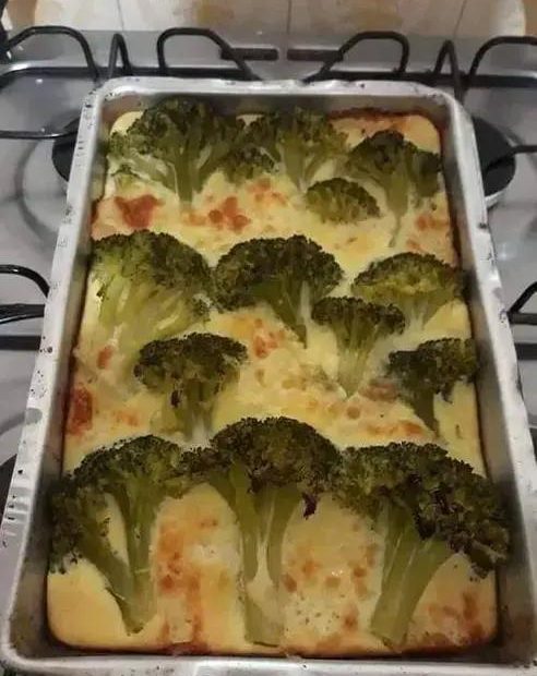 Suflê de Brócolis