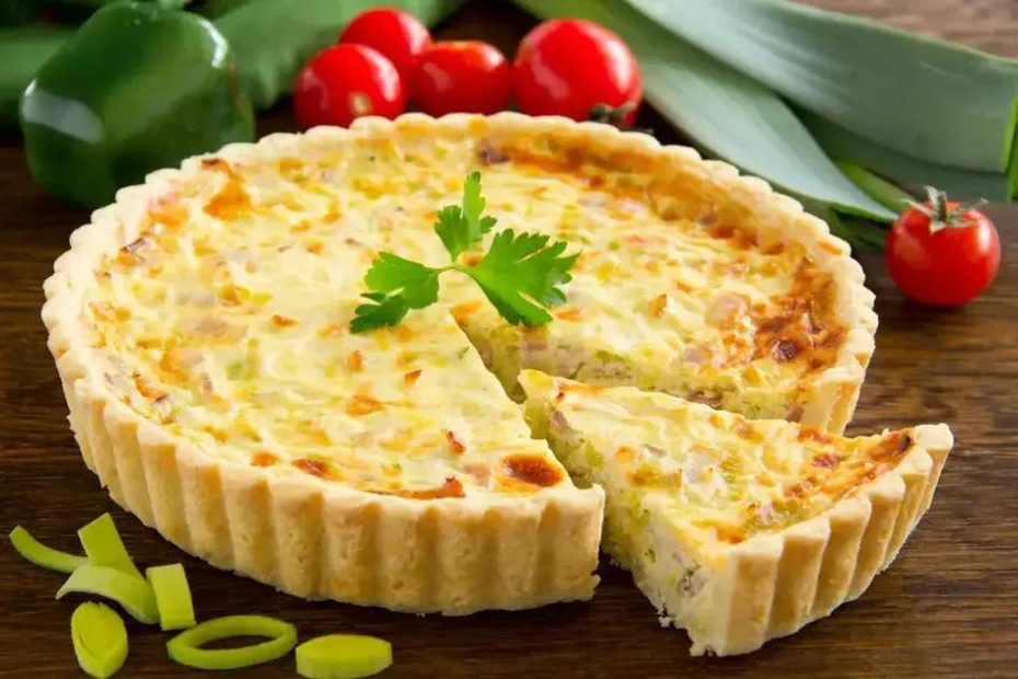 Tartelette de queijo e cebola