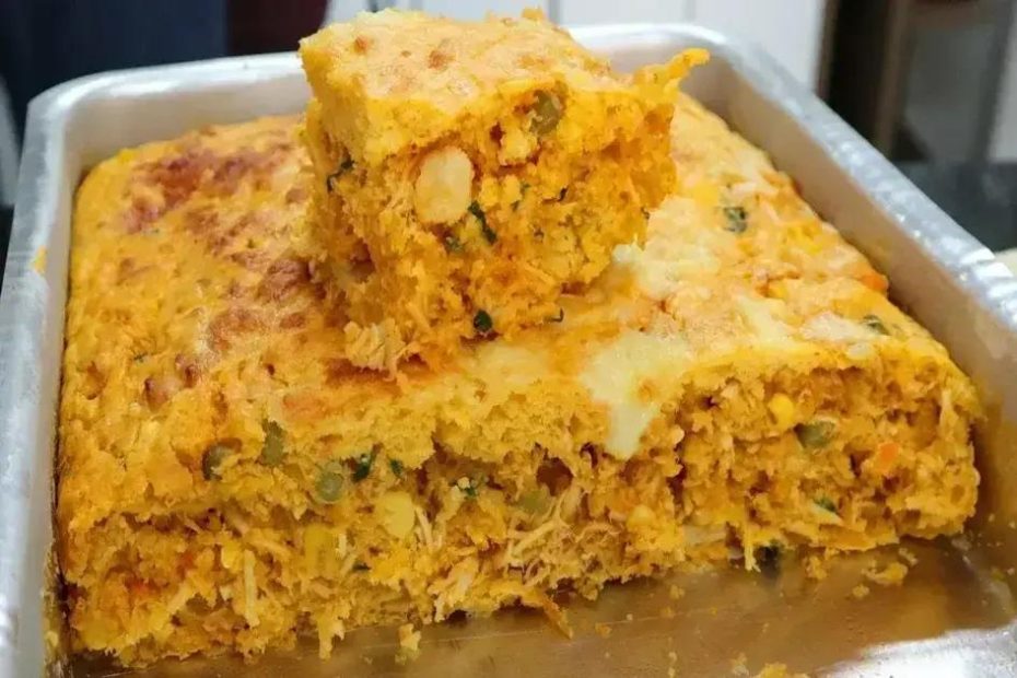 torta de frango sem lactose