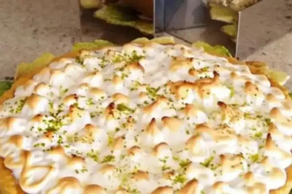 Torta de Limão com Merengue