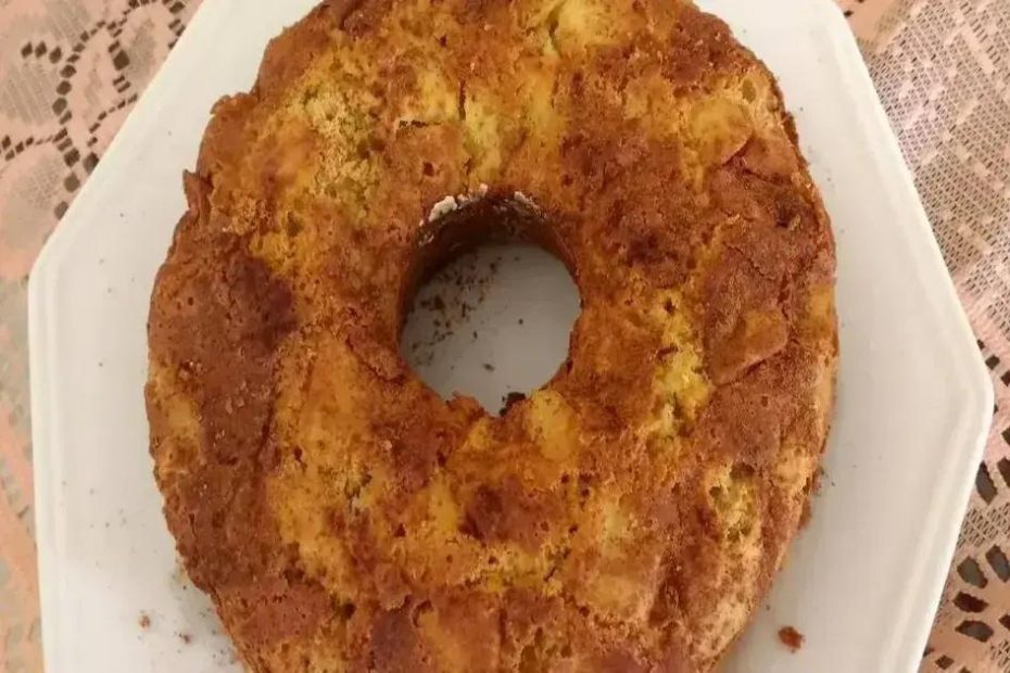 torta de maçã sem lactose