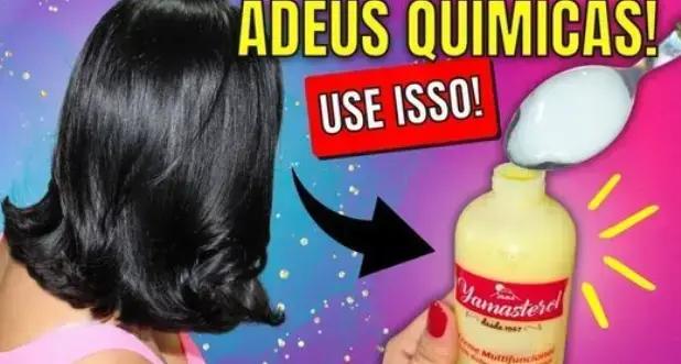 Alisamento capilar com maizena