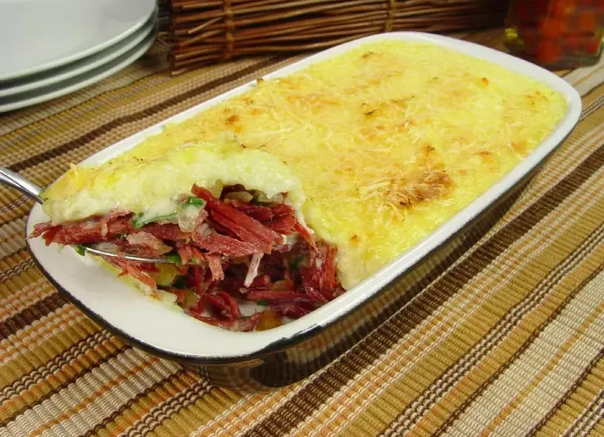 Escondidinho de Carne Seca