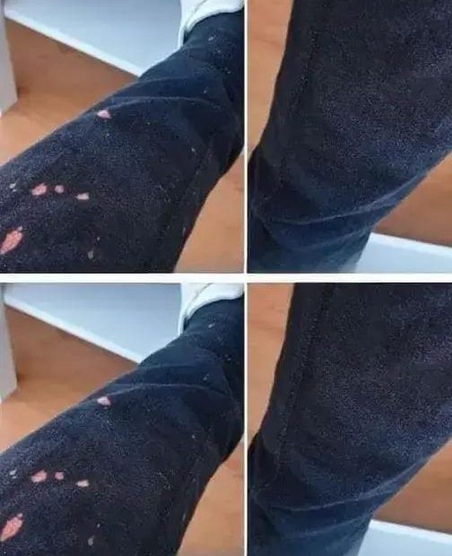 Manchas de Água Sanitária