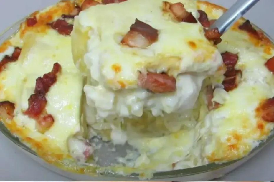 Mandioca Gratinada