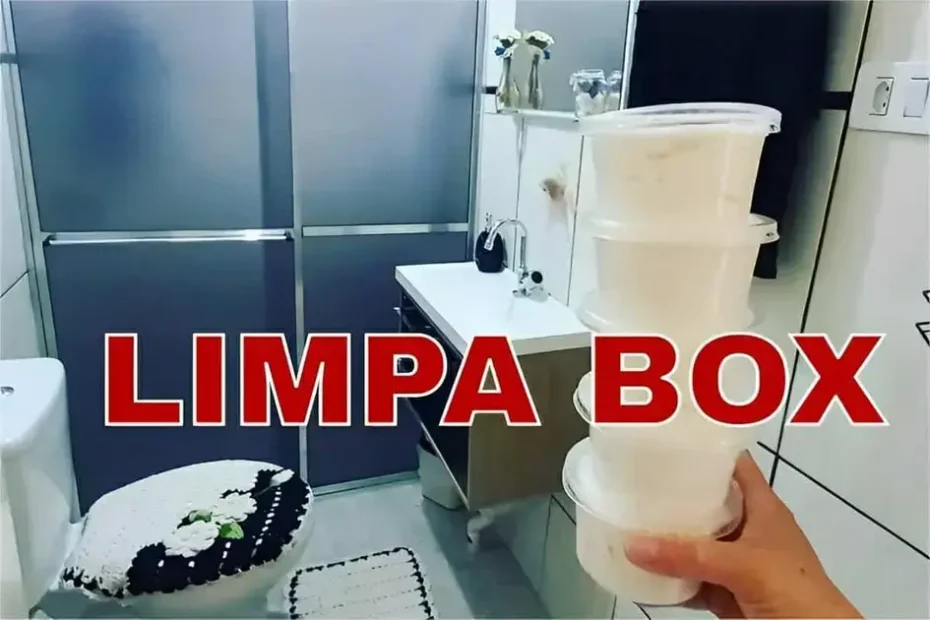 pasta limpa box caseira