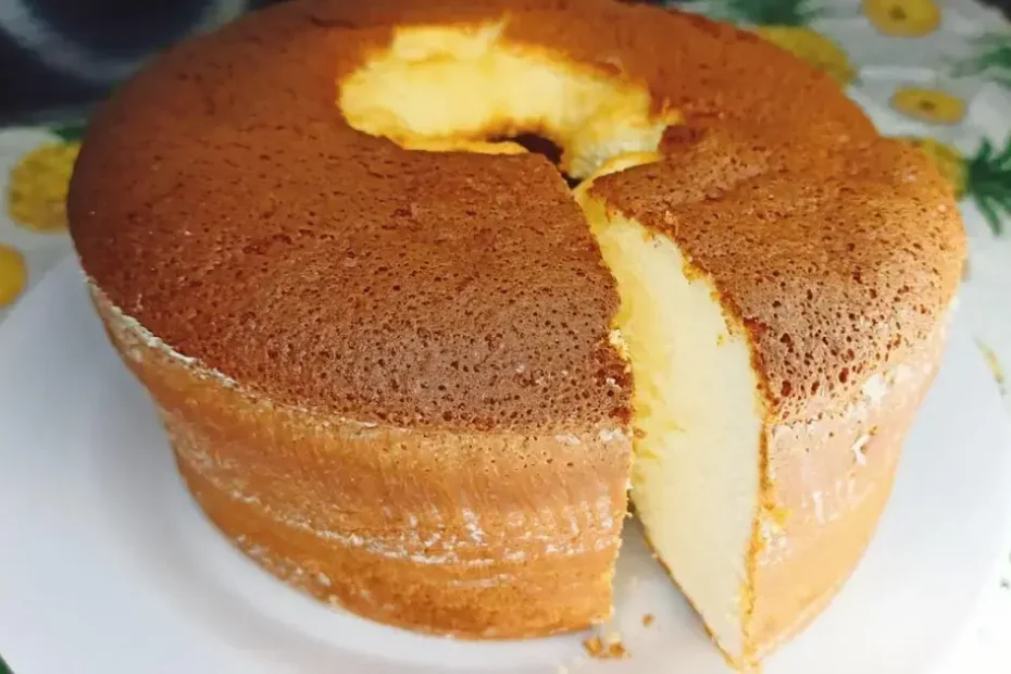 bolo de maizena, receita
