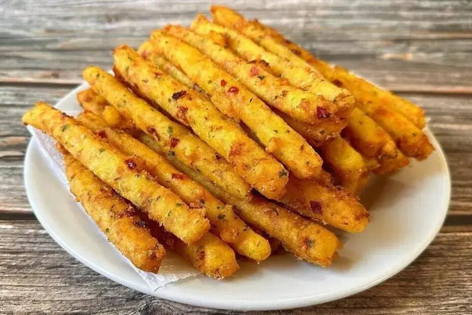 3 Ingredientes para Palitos de Batata e Cenoura Crocantes